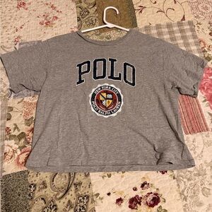 Polo by Ralph Lauren Kids Gray Graphic Tee